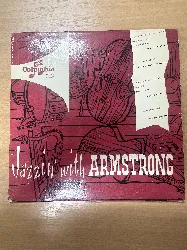 vinyle louis armstrong - jazzin' with armstrong (1953)