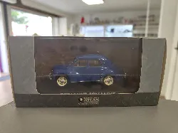 voiture miniature 1/43 norev atlas voiture de mon père : renault 4cv luxe bleu