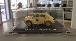 voiture miniature 1/43 renault 4 cv raid mediterranee-le cap 1950