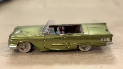 voiture miniature cabriolet ford thunderbird 555 vert dinky toys atlas 1/43