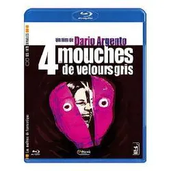 blu-ray 4 mouches de velours gris - blu - ray