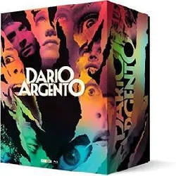 blu-ray dario argento - coffret : phenomena + profondo rosso + l'oiseau au plumage de cristal + ténèbres + le chat à neuf queues +