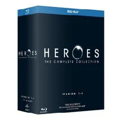 blu-ray heroes - coffret de l'intégrale de la saison 1 à 4 - import italien vf