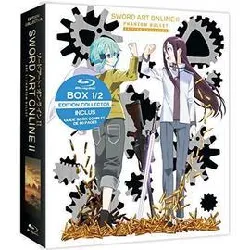 blu-ray sword art online - saison 2, arc 1 : phantom bullet (saoii) - édition collector - blu - ray