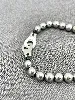 bracelet argent menottes argent 925 millième (22 ct) 20,04g