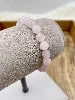 bracelet élastiqué boules en pierre quartz rose d8mm