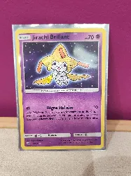 carte pokémon : jirachi brillant 42/73 légendes brillantes