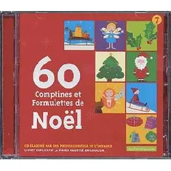 cd 60 comptines et formulettes de noël