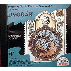 cd antonà­n dvoå™ák - symphony no. 9 'from the new world' / te deum (1992)