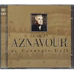 cd charles aznavour - au carnegie hall (1996)