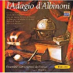 cd ensemble instrumental de france - l'adagio d'albinoni