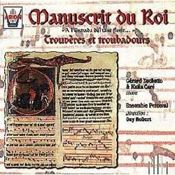 cd ensemble perceval - manuscrit du roi : trouvères & troubadours (1993)