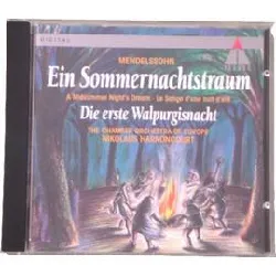 cd felix mendelssohn - bartholdy - ein sommernachtstraum | die erste walpurgisnacht (1993)