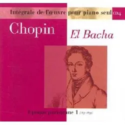 cd frédéric chopin - epoque parisienne 1 (1831 - 1832) (1998)