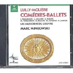 cd jean - baptiste lully - comédies - ballets (1988)