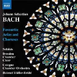 cd johann sebastian bach, helmut müller - brühl, kölner kammerorchester, dresdner kammerchor - favourite arias and choruses (2010)