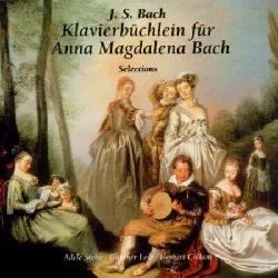 cd johann sebastian bach - klavierbüchlein für anna magdalena bach (selections) (1997)