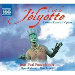 cd l'art de jélyotte : airs d'opéra