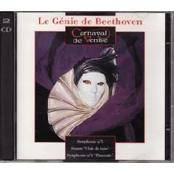 cd le genie de beethoven : symph., sonates & concertos int. divers