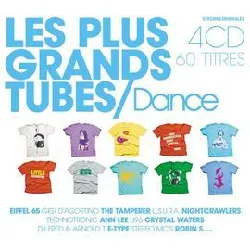 cd les plus grands tubes : dance 90's