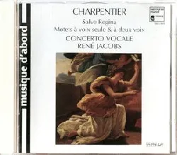 cd marc antoine charpentier - salve regina / motets à voix seule & à deux voix (1993)