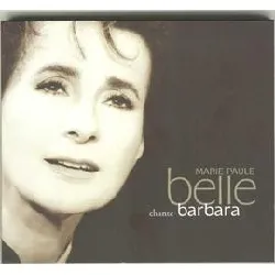 cd marie - paule belle - chante barbara (2001)