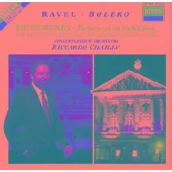 cd maurice ravel - boléro / pictures at an exhibition (1987)