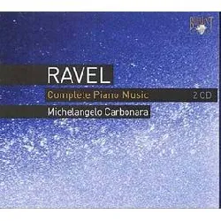 cd maurice ravel - complete piano music