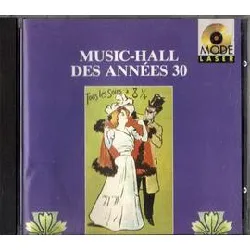 cd music - hall des années 30