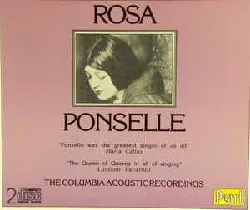 cd rosa ponselle - the columbia acoustics recordings (1992)