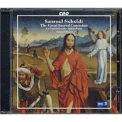 cd samuel scheidt - the great sacred concertos (2007)