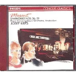 cd wolfgang amadeus mozart - symphonies nos. 26 - 29 (1990)