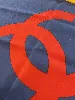 chanel foulard /carré en soie motif logo 4 couleurs