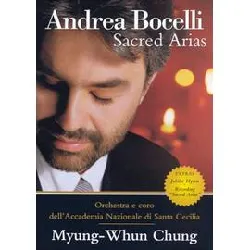 dvd andrea bocelli - airs sacrés