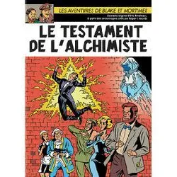 dvd blake et mortimer - le testament de l'alchimiste