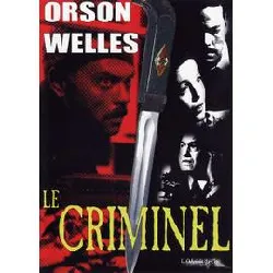 dvd le criminel