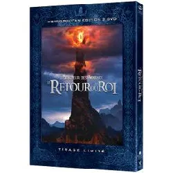 dvd le seigneur des anneaux : le retour du roi - tirage limité