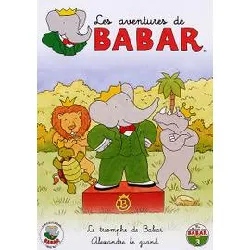 dvd les aventures de babar - 3 - le triomphe de babar + alexandre le grand