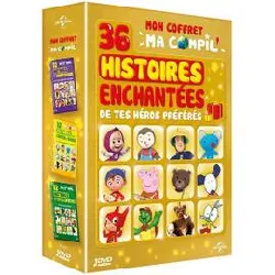 dvd mon coffret ma compil' - 36 histoires enchantées de tes héros préférés - pack