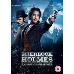 dvd sherlock holmes: a game of shadows