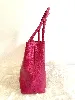 furla sac cabas en cuir rose fushia