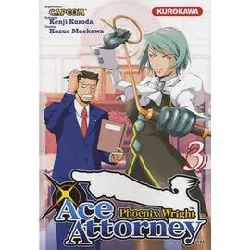 livre ace attorney - phoenix wright - tome 3