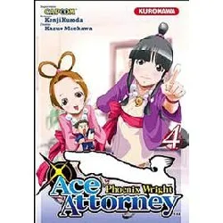 livre ace attorney - phoenix wright - tome 4