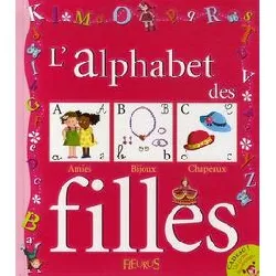 livre alphabet des filles (l') + (carnet de coloriage)