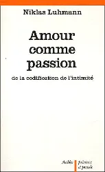 livre amour comme passion