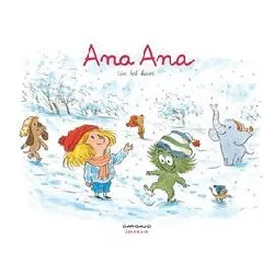 livre ana ana - tome 14 - un bel hiver