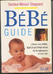 livre bébé guide