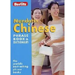 livre berlitz chinese mandarin phrase book and dictionary (berlitz phrasebooks)