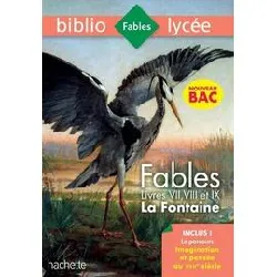 livre bibliolycée - fables de la fontaine, jean de la fontaine