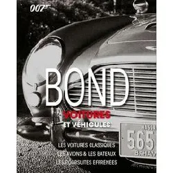 livre bond : voitures et véhicules